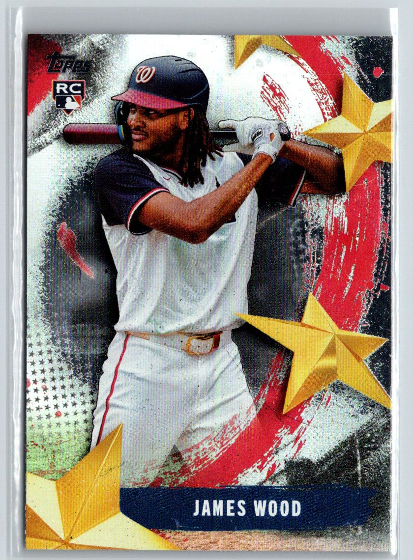 2025 Topps #SMLB-18 James Wood Stars of MLB L13