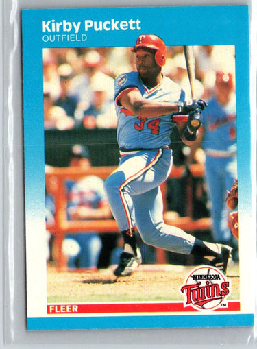 1987 Fleer #549 Kirby Puckett L13