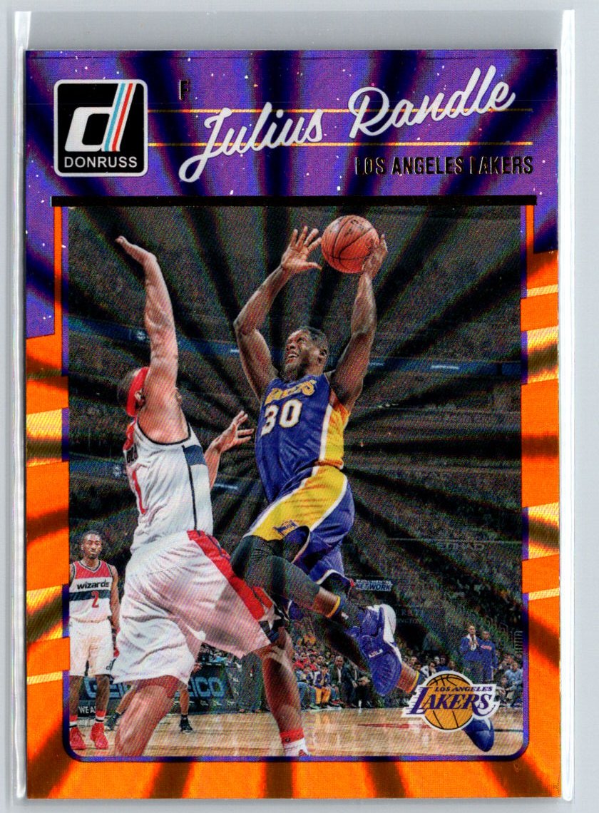 2016-17 Donruss #65 Julius Randle Orange Holo Laser L14