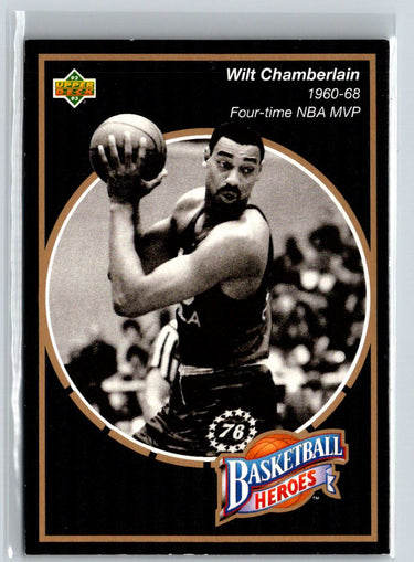 1992-93 Upper Deck #14 Wilt Chamberlain Basketball Heroes: Wilt Chamberlain L14
