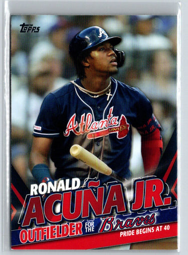 2020 Topps Update #TRA-18 Ronald Acuña Jr. Ronald Acuna Jr. Highlights L14
