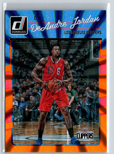 2016-17 Donruss #26 DeAndre Jordan Orange Holo Laser L15