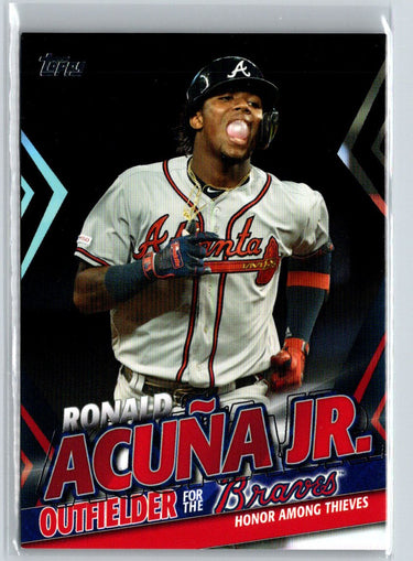 2020 Topps Update #TRA-13 Ronald Acuña Jr. Ronald Acuna Jr. Highlights L15