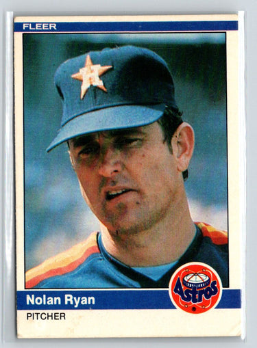 1984 Fleer #239 Nolan Ryan L16