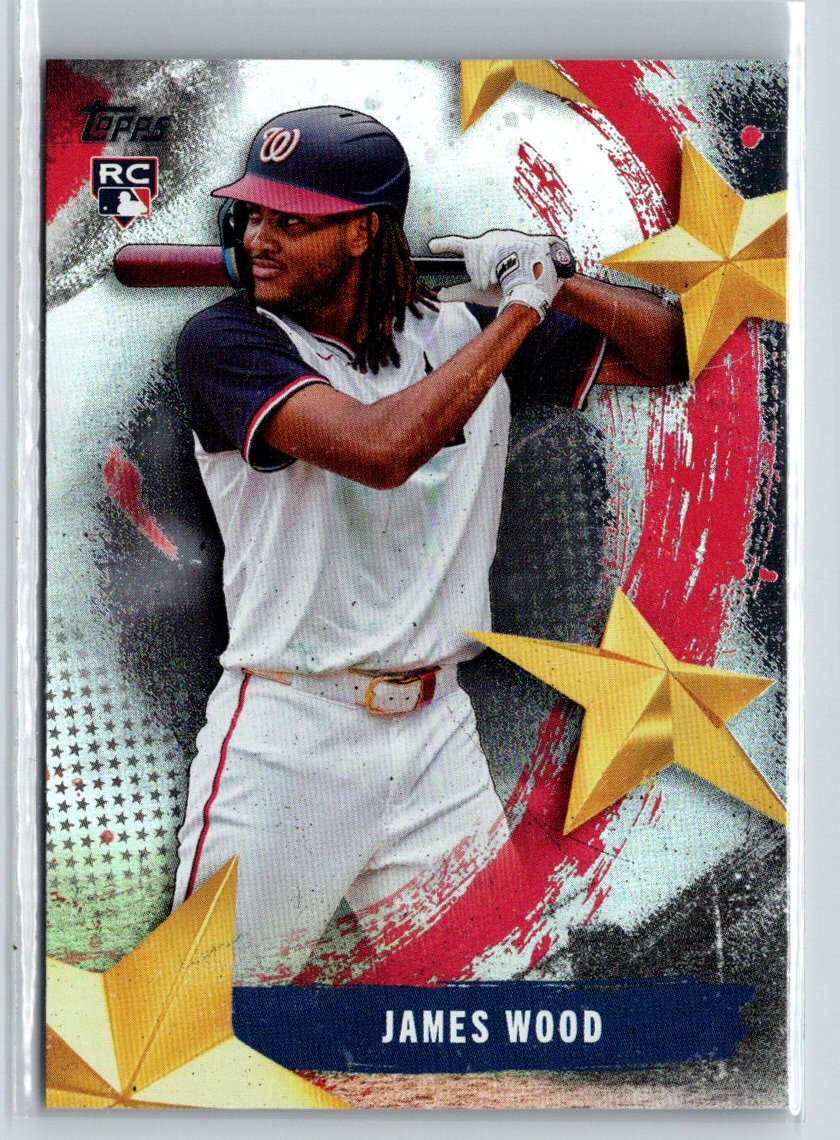 2025 Topps #SMLB-18 James Wood Stars of MLB L17