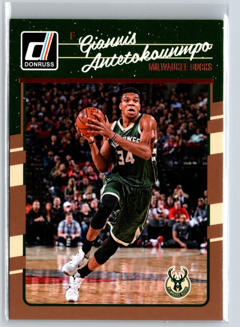 2016-17 Donruss #5 Giannis Antetokounmpo L18