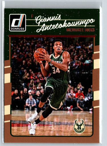 2016-17 Donruss #5 Giannis Antetokounmpo L18