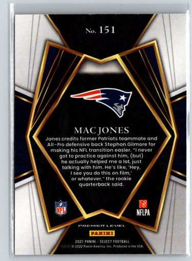 2021 Panini Select #151 Mac Jones L19