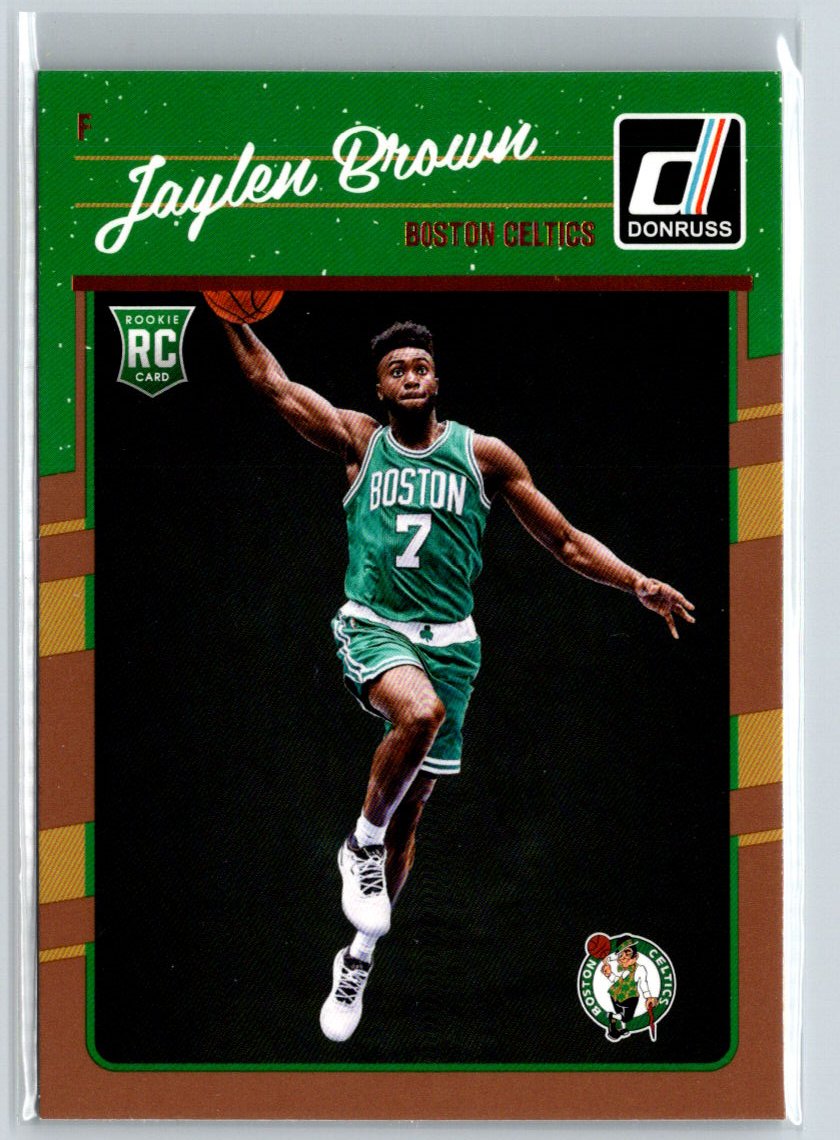 2016-17 Donruss #153 Jaylen Brown L19