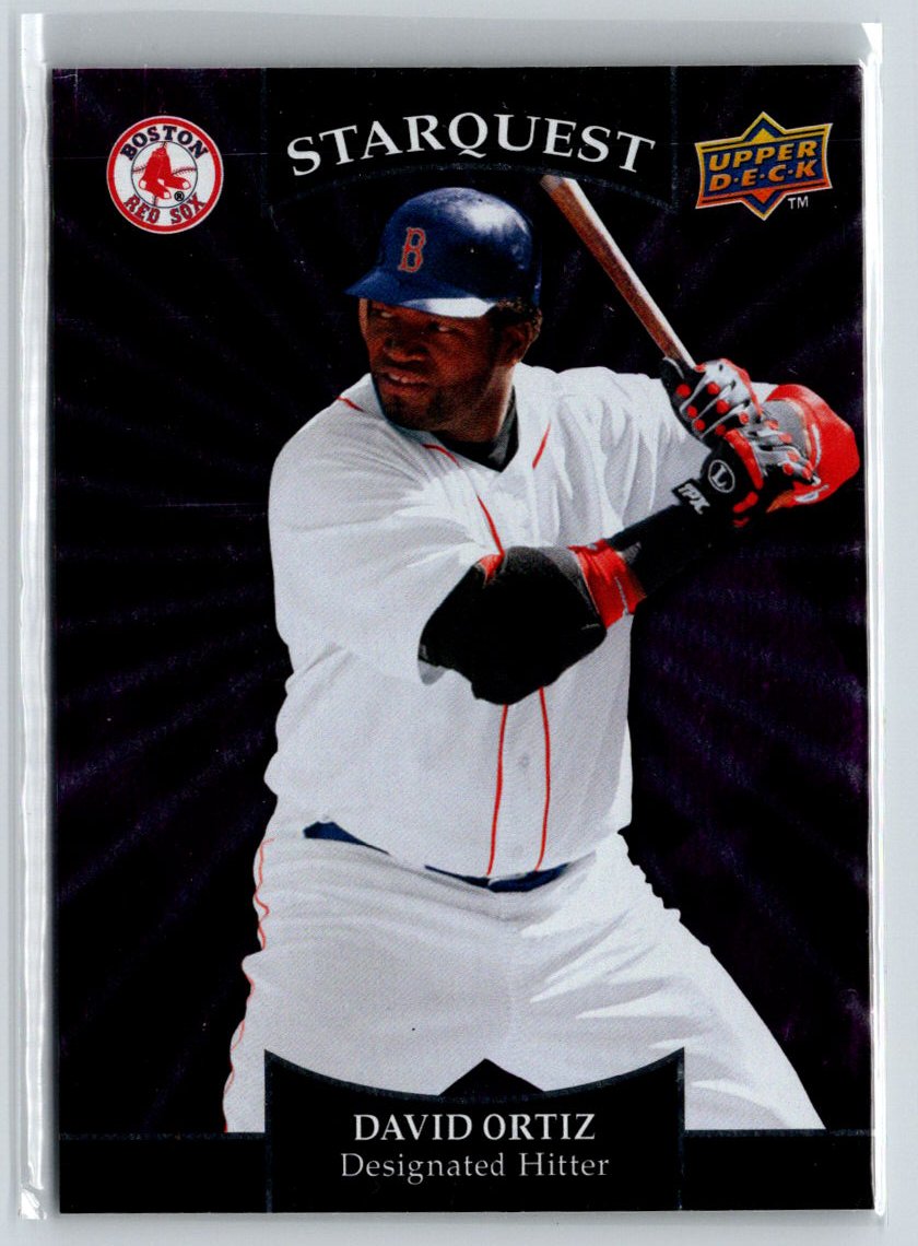2009 Upper Deck #SQ-8 David Ortiz StarQuest Silver Common L19