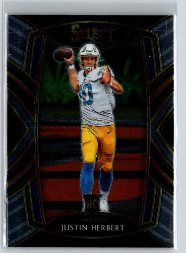 2020 Panini Select #244 Justin Herbert L20