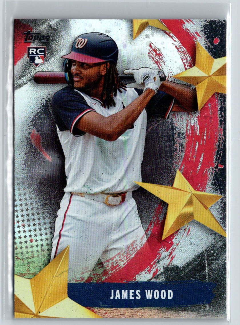 2025 Topps #SMLB-18 James Wood Stars of MLB L20