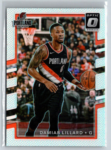 2017-18 Donruss Optic #122 Damian Lillard Holo L21