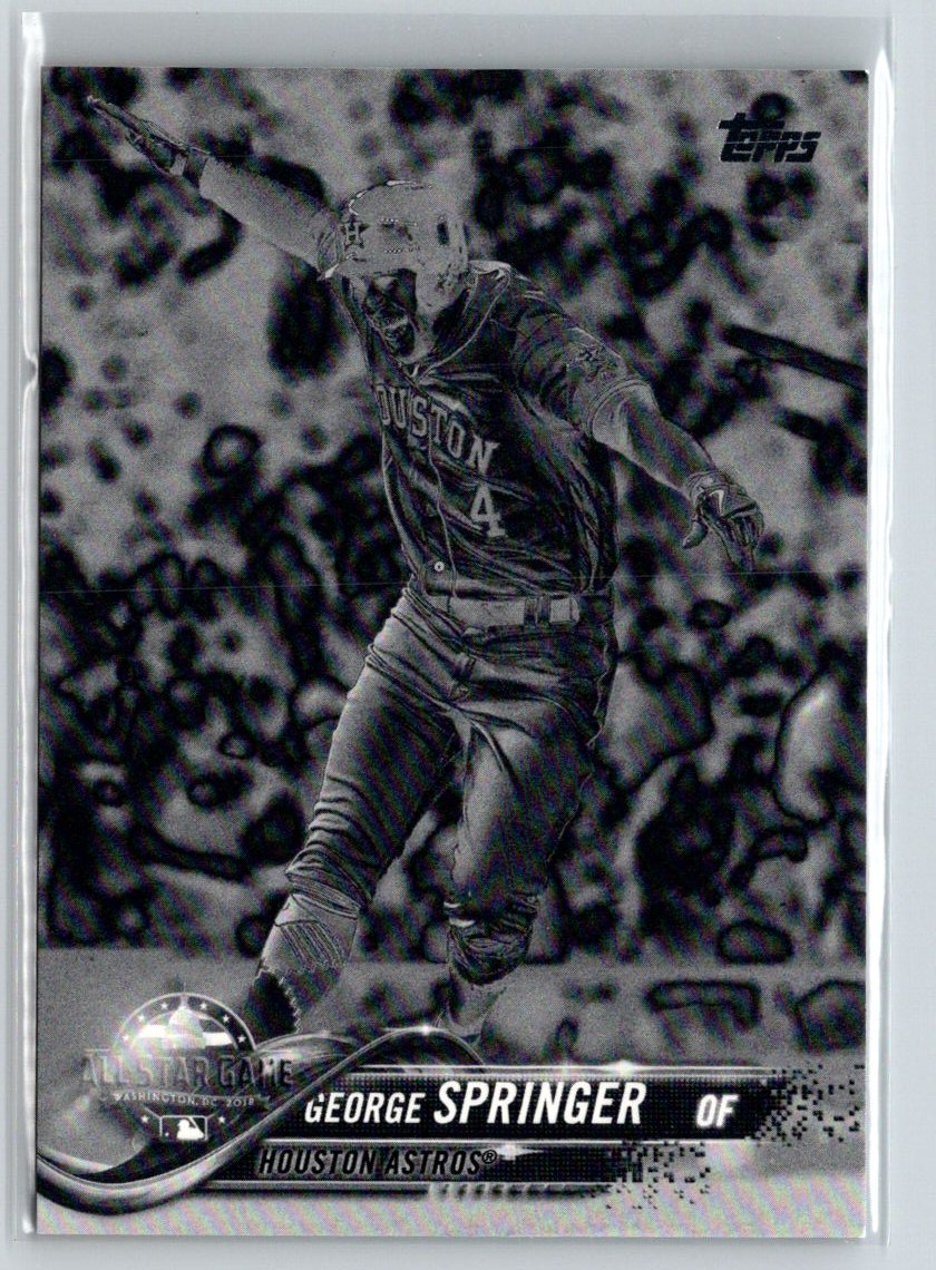 2018 Topps Update #US121 George Springer Negative L21