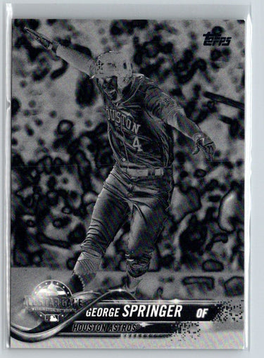 2018 Topps Update #US121 George Springer Negative L21