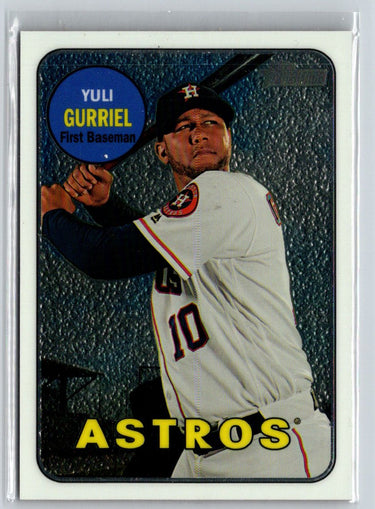 2018 Topps Heritage #THC-208 Yuli Gurriel Chrome #/999 L22