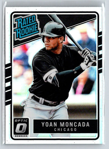 2017 Donruss Optic #31 Yoan Moncada Holo L23