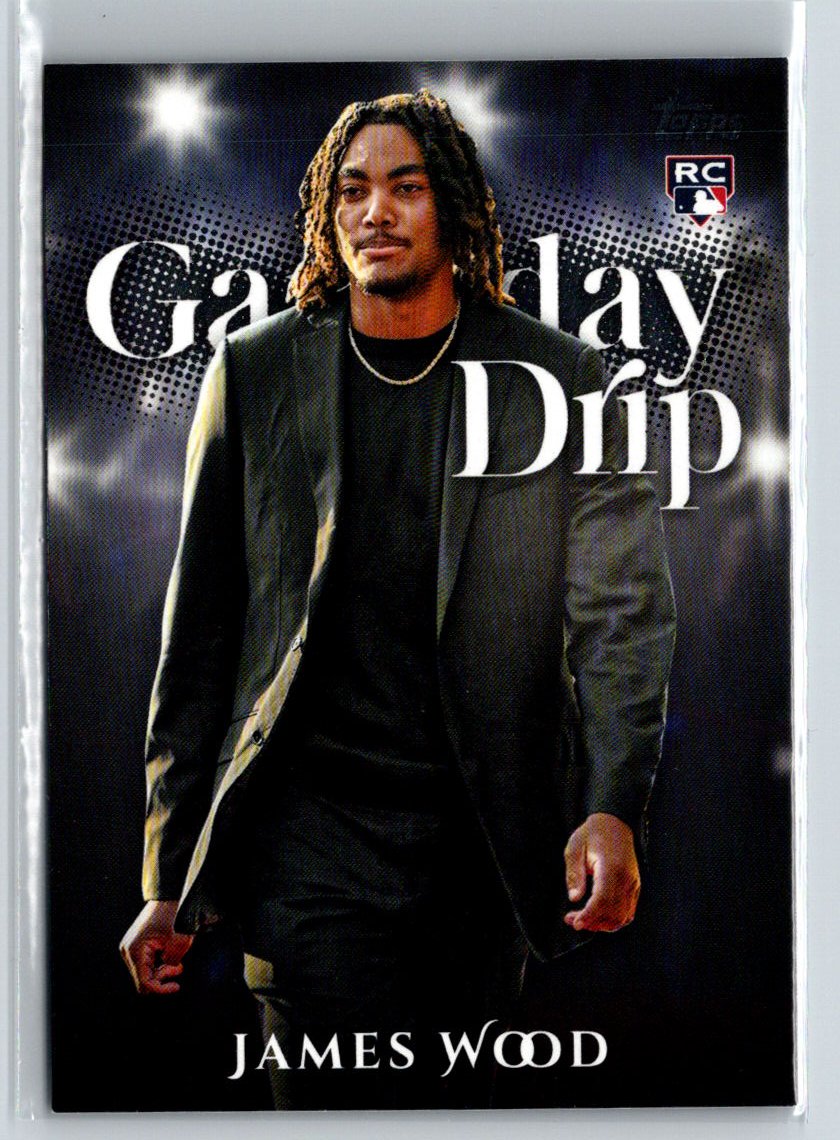 2025 Topps #GD-3 James Wood Gameday Drip L23