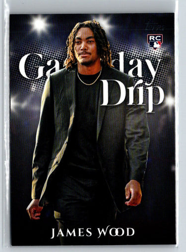 2025 Topps #GD-3 James Wood Gameday Drip L23