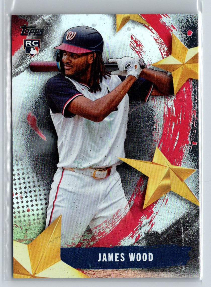 2025 Topps #SMLB-18 James Wood Stars of MLB L24