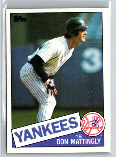1985 Topps #665 Don Mattingly L25