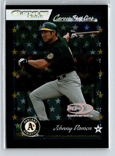 2001 Donruss #86 Johnny Damon Stat Line Career #/352 L25