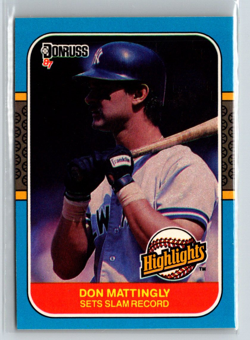 1987 Donruss Highlights #48 Don Mattingly L25