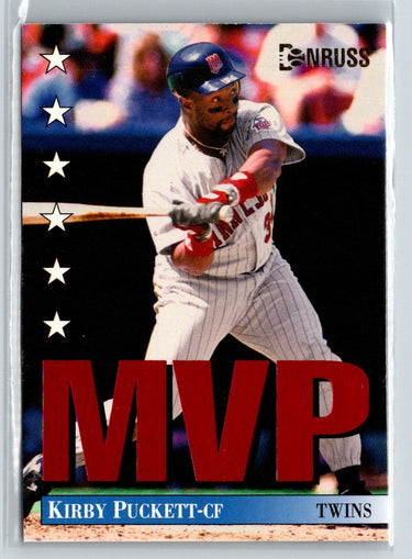 1994 Donruss #23 Kirby Puckett MVP L26