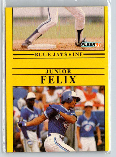 1991 Fleer #173 Junior Felix L26