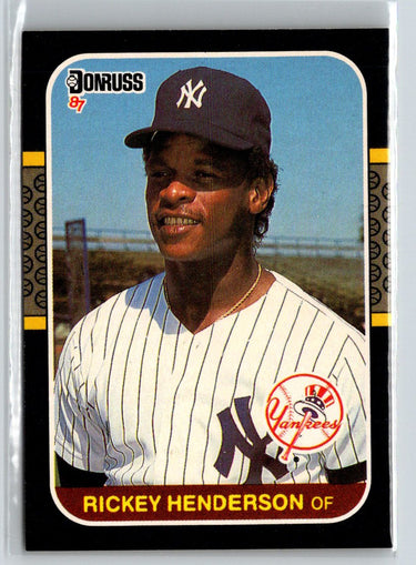 1987 Leaf #191 Rickey Henderson L26