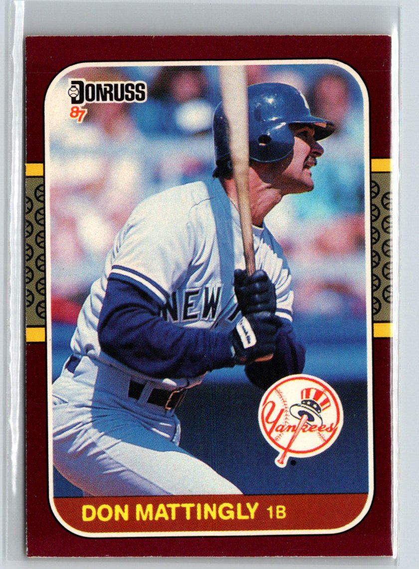 1987 Donruss Opening Day #241 Don Mattingly L26