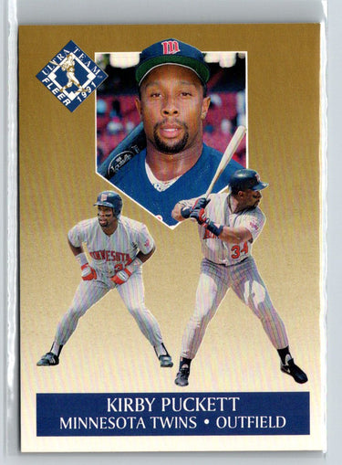 1991 Ultra #8 Kirby Puckett Ultra Team (Ultra Gold) L27
