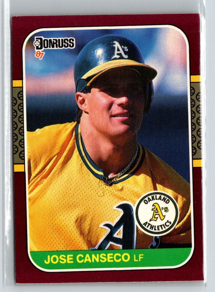 1987 Donruss Opening Day #24 Jose Canseco L27