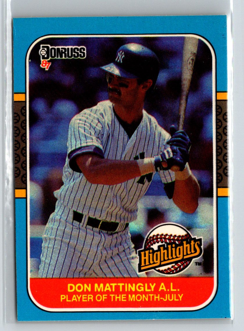 1987 Donruss Highlights #23 Don Mattingly L27