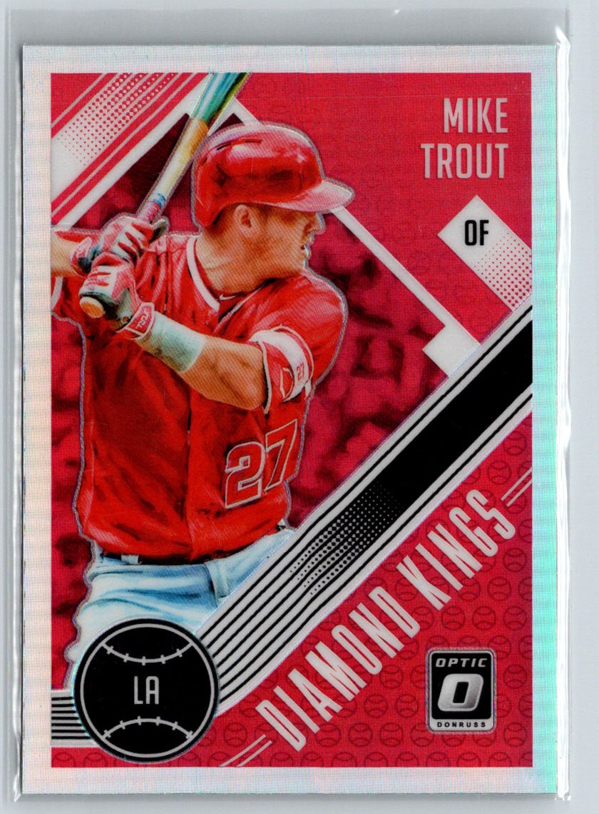 2018 Donruss Optic #13 Mike Trout Holo L27