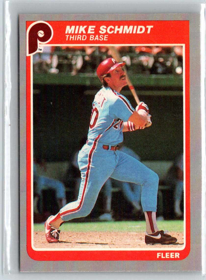 1985 Fleer #265 Mike Schmidt L27