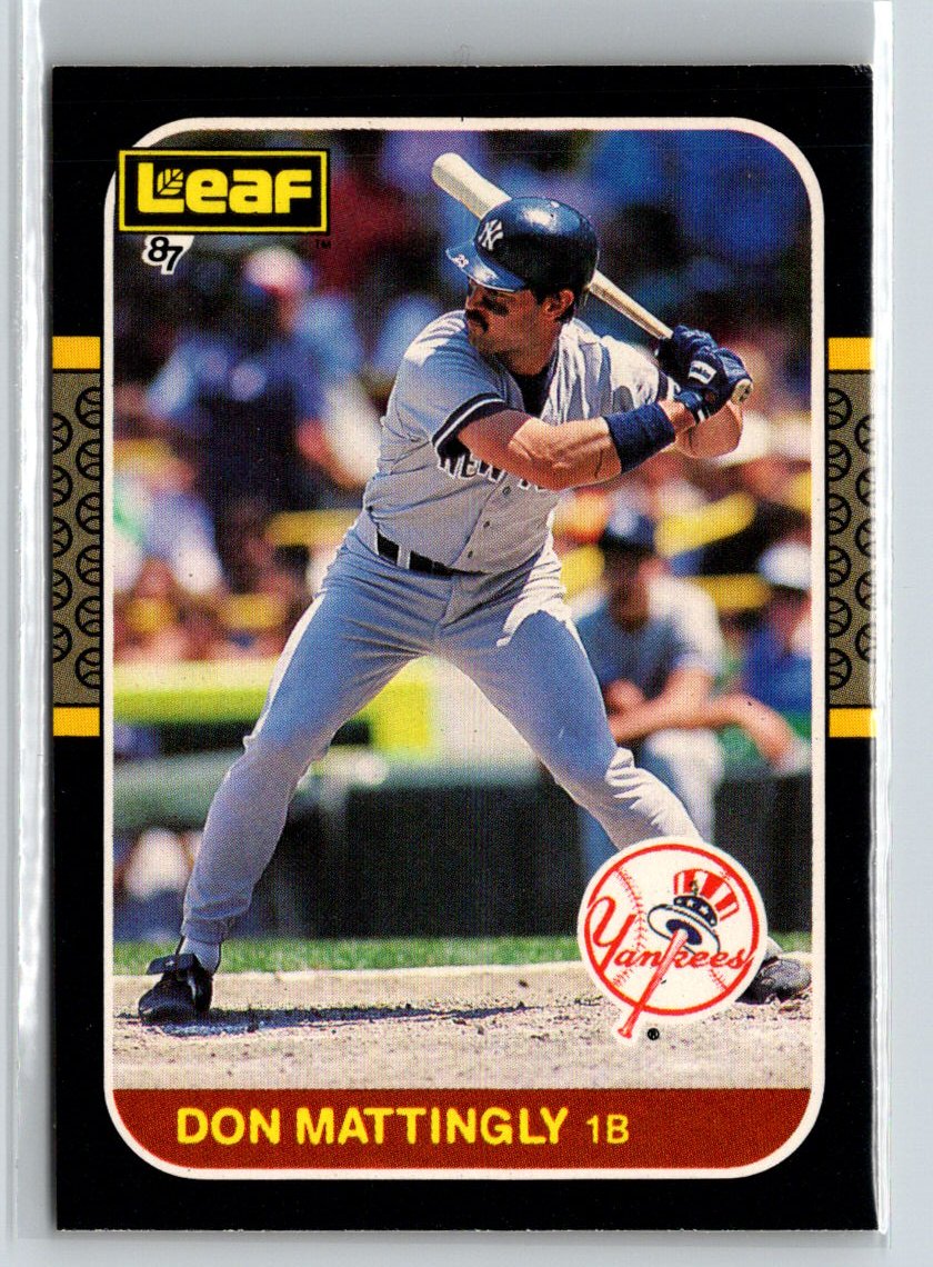 1987 Leaf #150 Don Mattingly L29