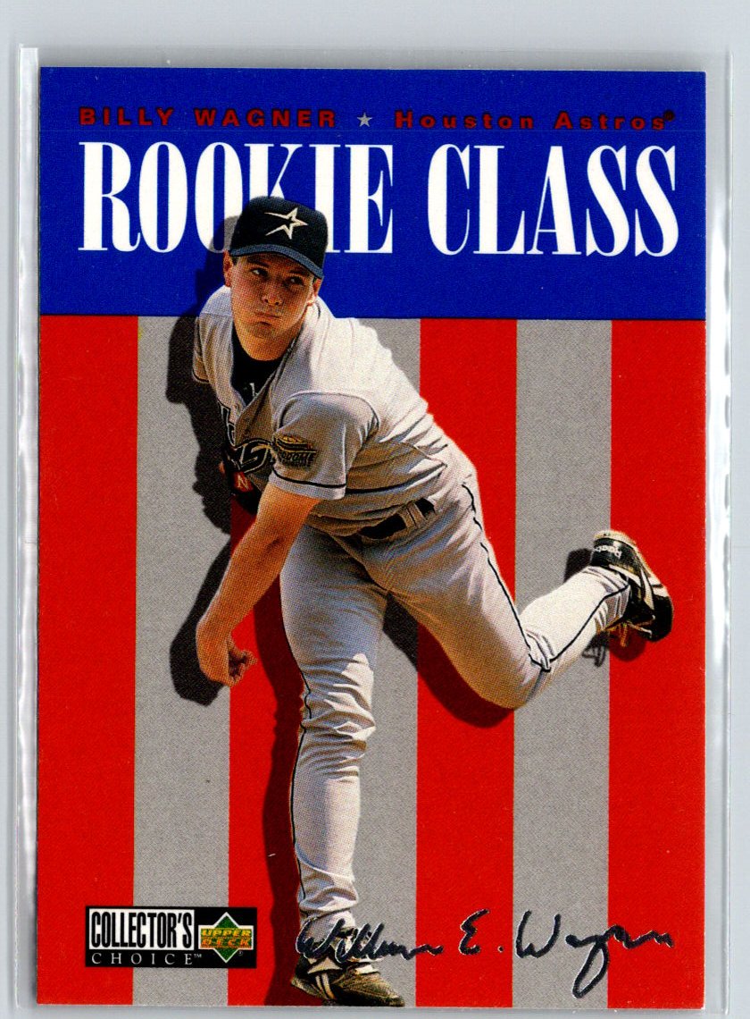 1996 Collector's Choice #425 Billy Wagner Silver Signature L29
