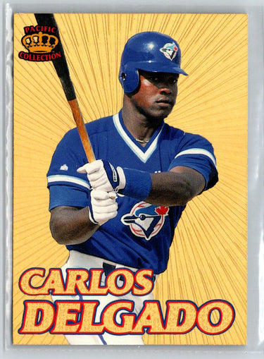 1995 Pacific #12 Carlos Delgado Gold Prisms L30