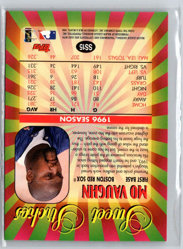 1997 Topps #SS15 Mo Vaughn Sweet Strokes L30