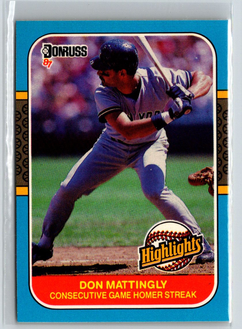 1987 Donruss Highlights #17 Don Mattingly L30