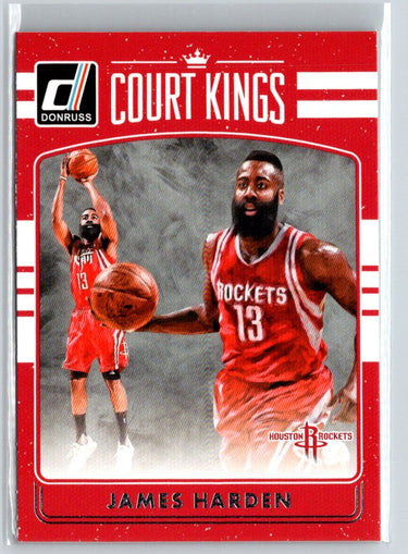 2016-17 Donruss #9 James Harden Court Kings L31