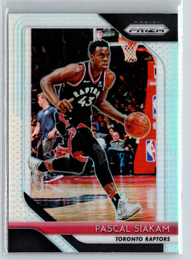 2018-19 Panini Prizm #83 Pascal Siakam Prizms Silver L31