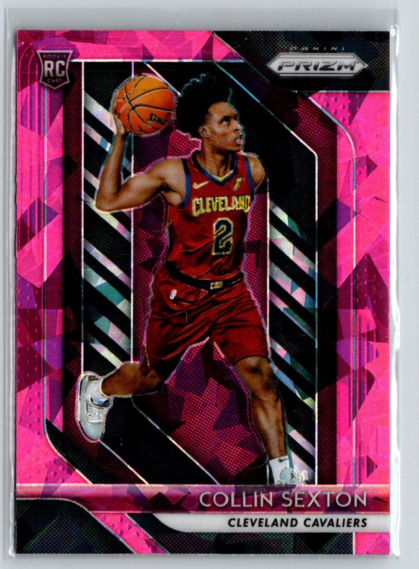 2018-19 Panini Prizm #170 Collin Sexton Prizms Pink Ice L31