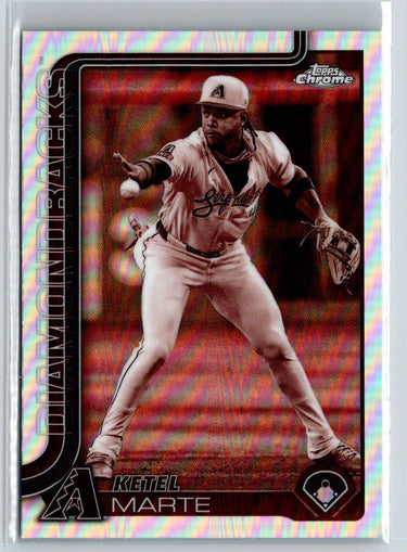 2025 Topps Chrome #272 Ketel Marte Sepia Refractors L32