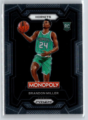 2023-24 Panini Prizm Monopoly #15 Brandon Miller L33