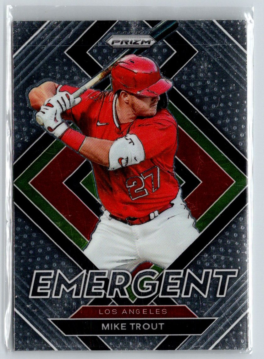 2022 Panini Prizm #E-2 Mike Trout Emergent L34