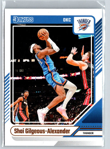 2024-25 Donruss #123 Shai Gilgeous-Alexander L34