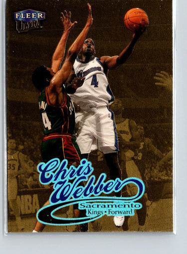 1998-99 Ultra #99G Chris Webber Gold Medallion L35
