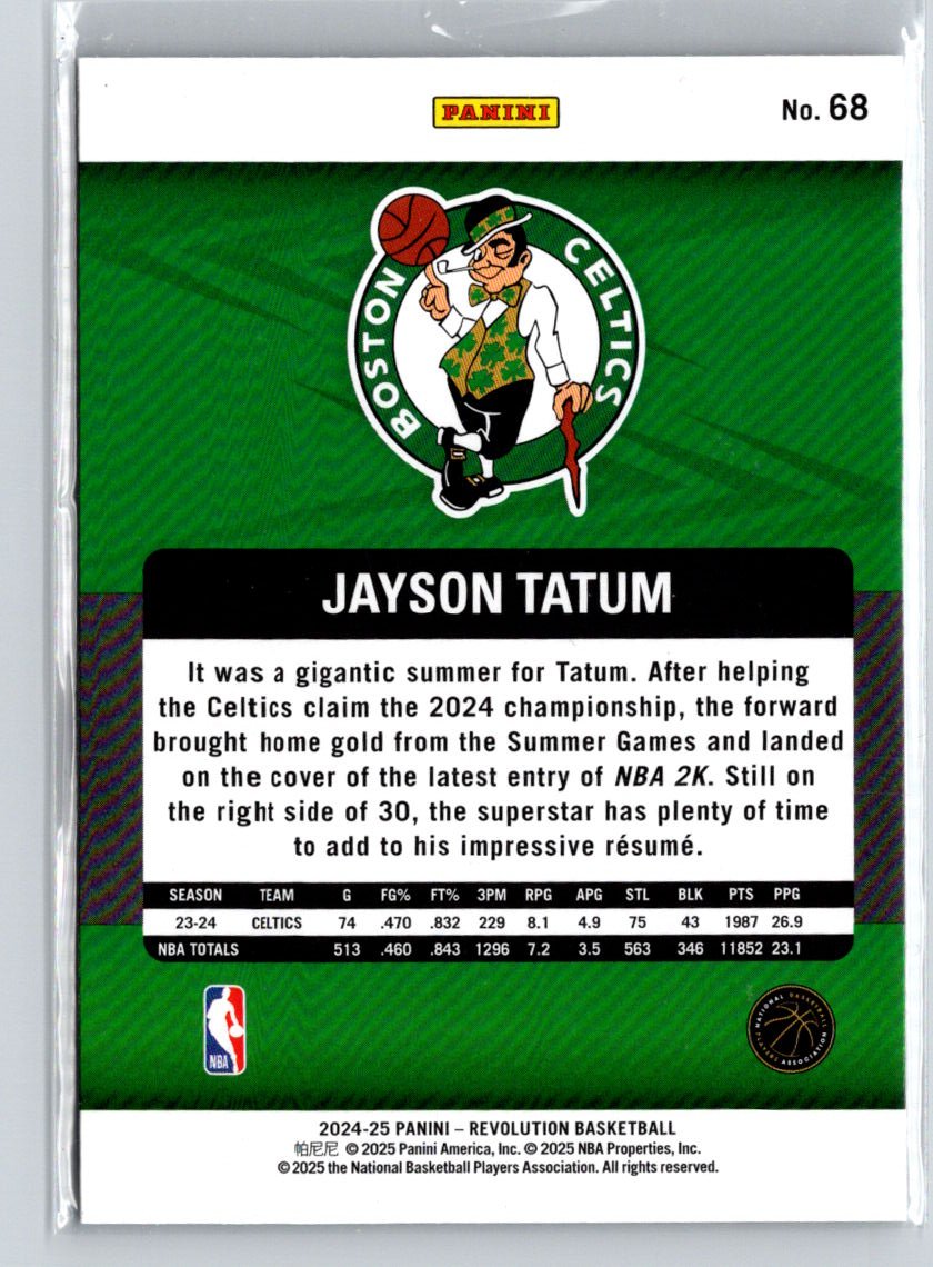 2024-25 Panini Revolution #68 Jayson Tatum L35